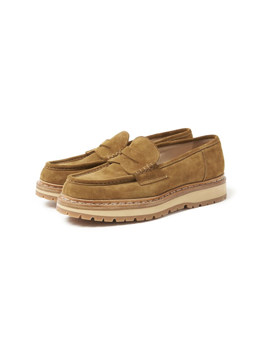 nonnative〈ノンネイティブ〉CLERK LOAFER COW SUEDE