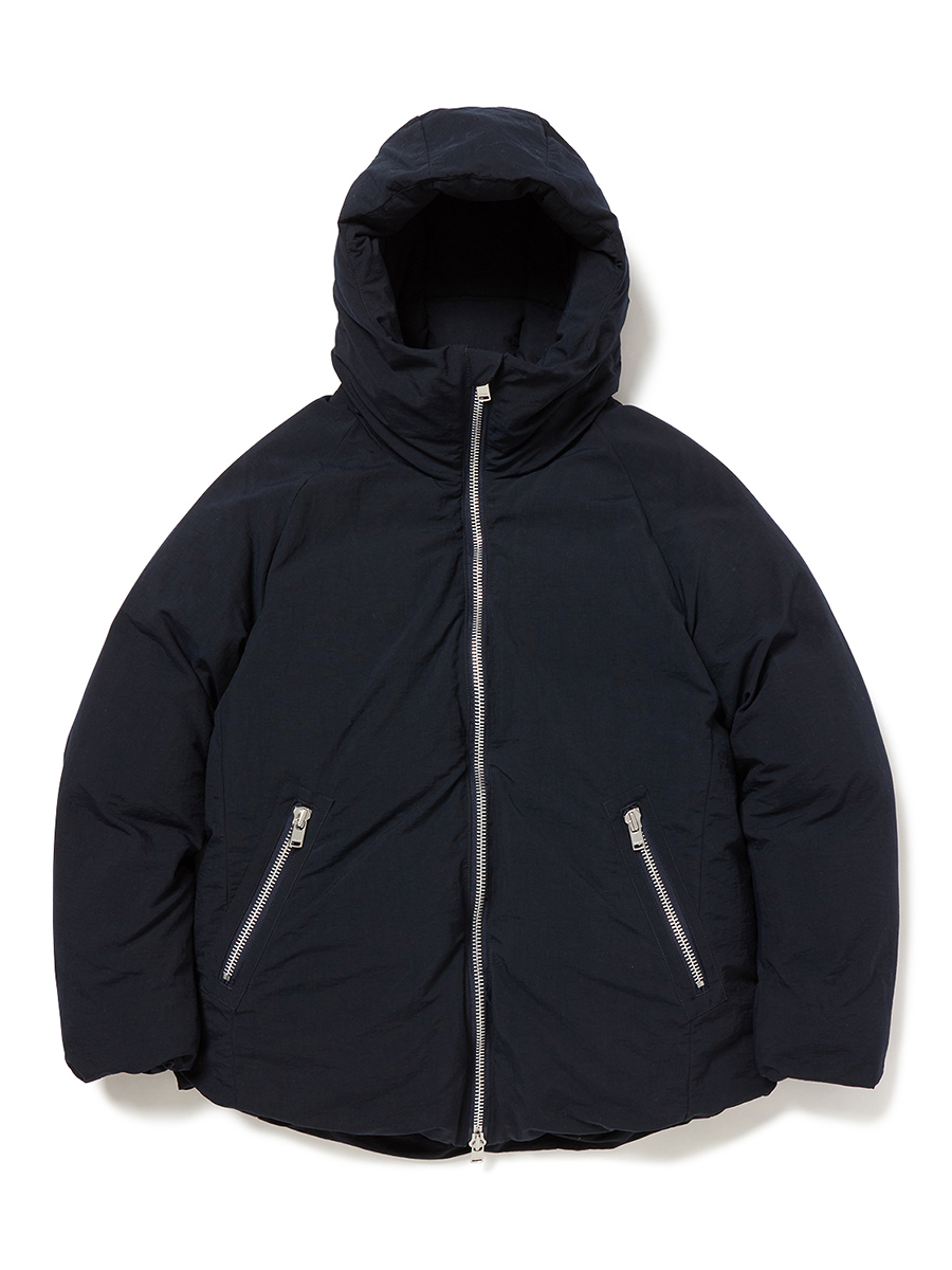 nonnative ノンネイティブ NN-JU3613 19AW HIKER DOWN JACKET NYLON TUSSAH ジップアップナイロンダウンジャケット ボルドー