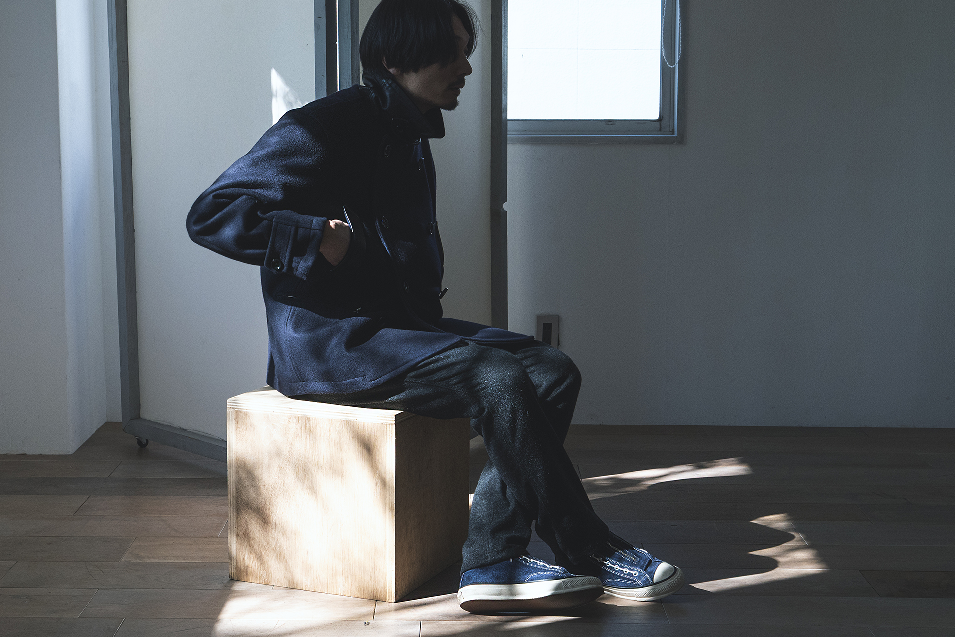 Gramicci & nonnative WALKER TP EASY PANTS / CLIMBER EASY PANTS  WOOL CASHMERE TWILL