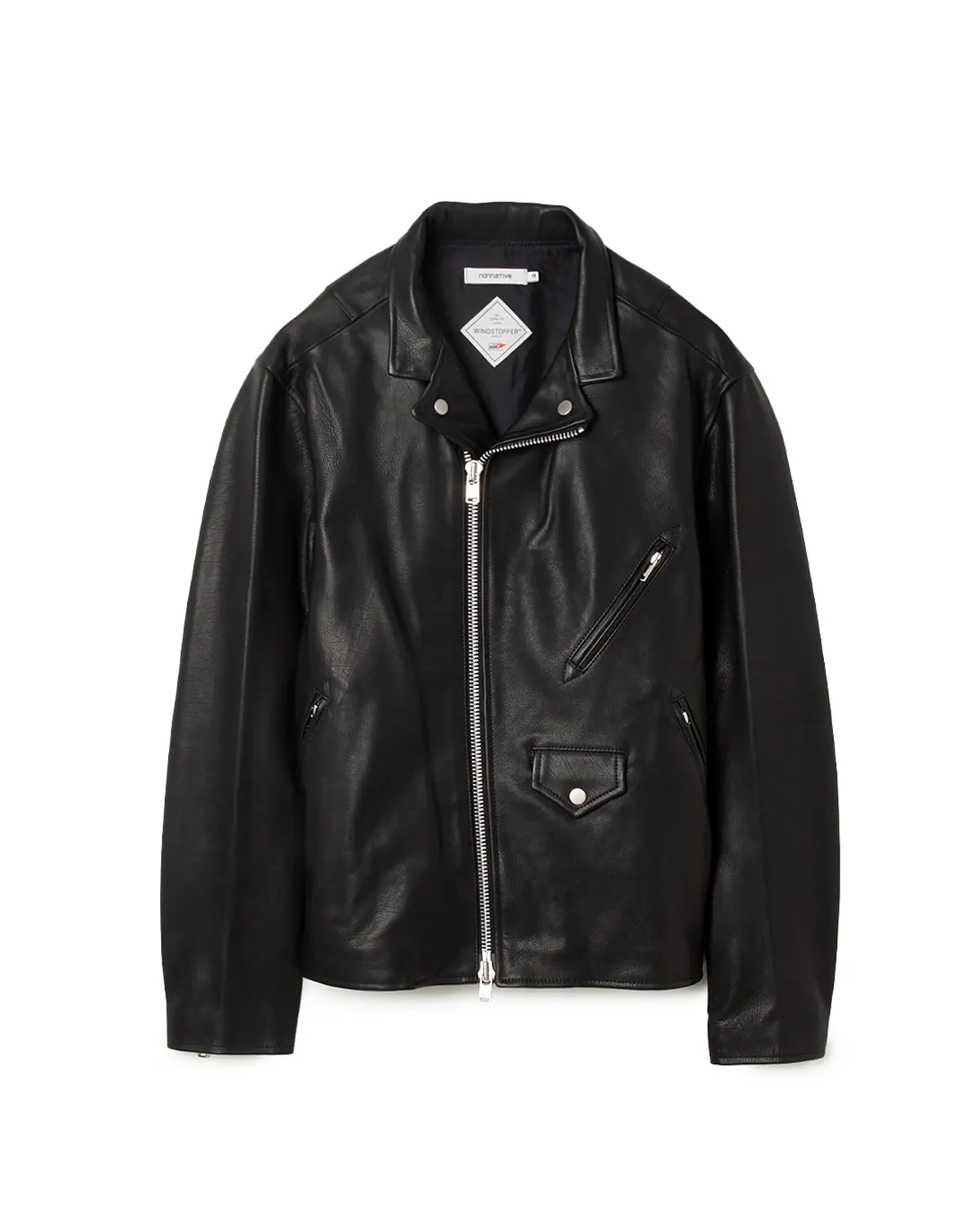 【nonnative】RIDER BLOUSON COW LEATHER nonnative RIDER BLOUSON COW LEATHER WITH WINDSTOPPER® Free