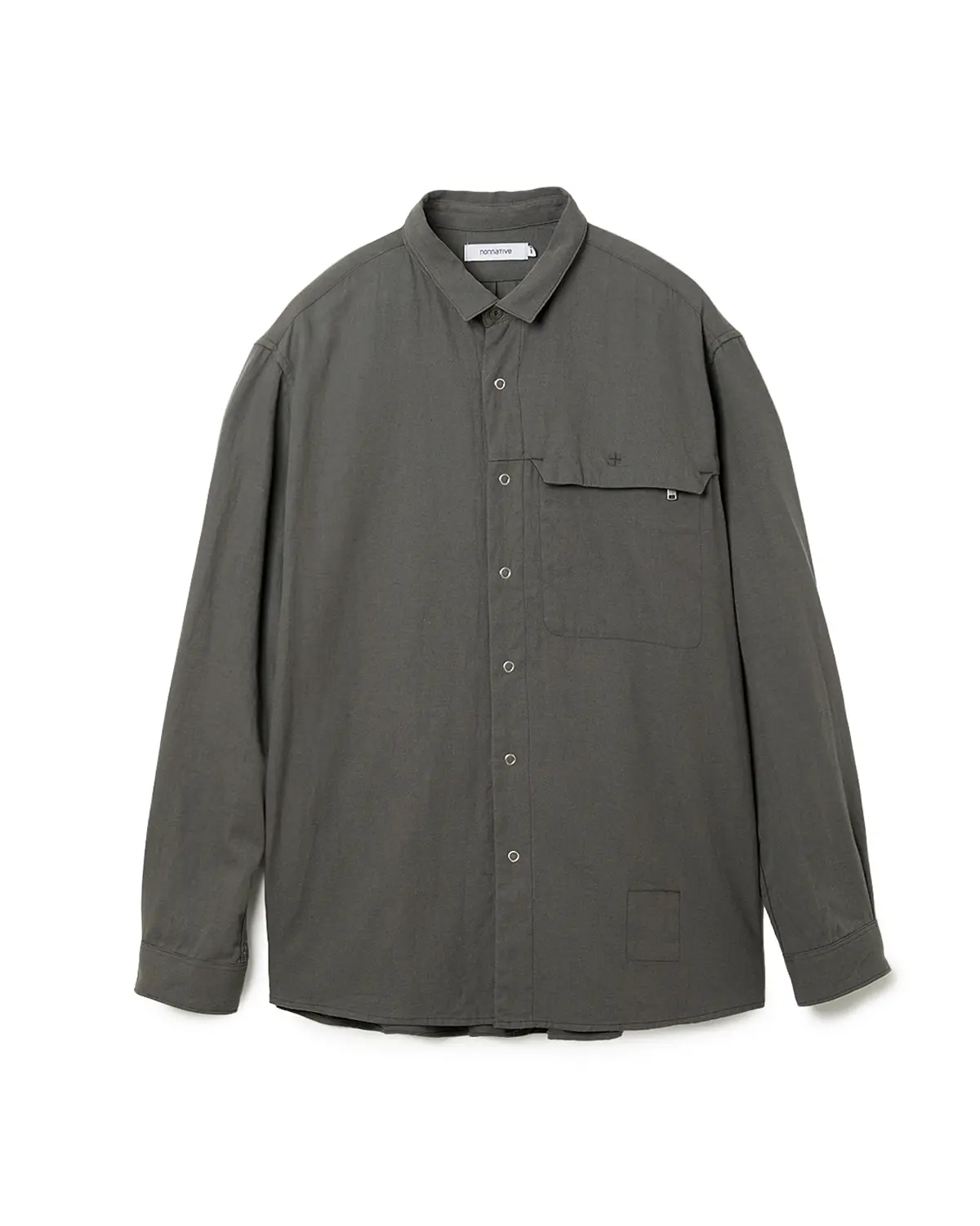 nonnative WORKER ZIP SHIRT C/Li TWILL Top Sale | Clothing
