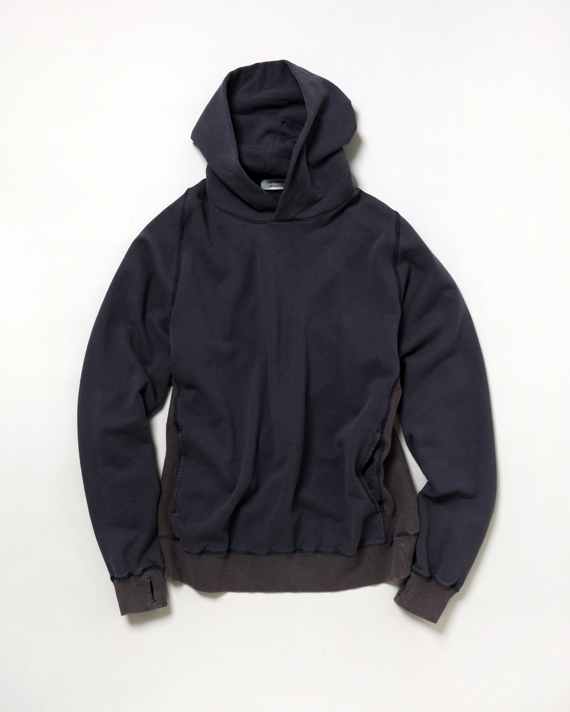 Khakis × nonnative DWELLER HOODED PULLOVER COTTON SWEAT
