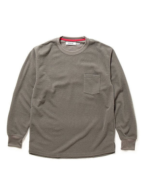 DWELLER L/S TEE WOOL T/C JERSEY | nonnative search